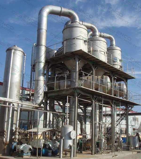 Xylose Triple Effect Evaporator Xylose Triple Effect Evaporator